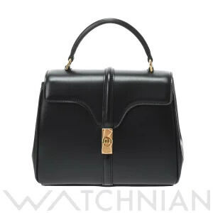 Celine Seize Black Satin Calfskin Bag